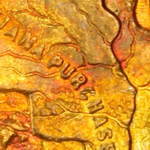 HK-302 1904 Louisiana Purchase Exposition Brass Official SCD – NO STAR variety