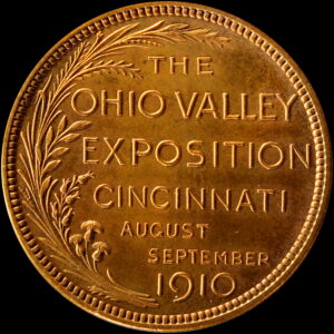 HK-394 1910 Ohio Valley Exposition Official SCD – Copper