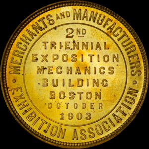 HK-651 1903 Boston Merchants & Manufactures Exhibition SCD
