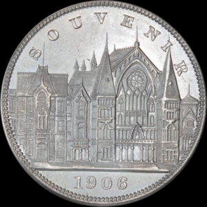 HK-653 1906 Cincinnati Fall Festival SCD – unlisted in German-Silver