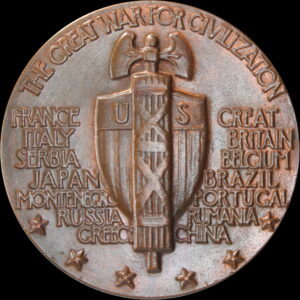 HK-902 1919 World War I Victory Medal SCD