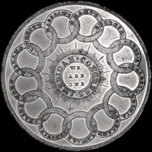 HK-854 1861 Dickeson Continental Dollar SCD