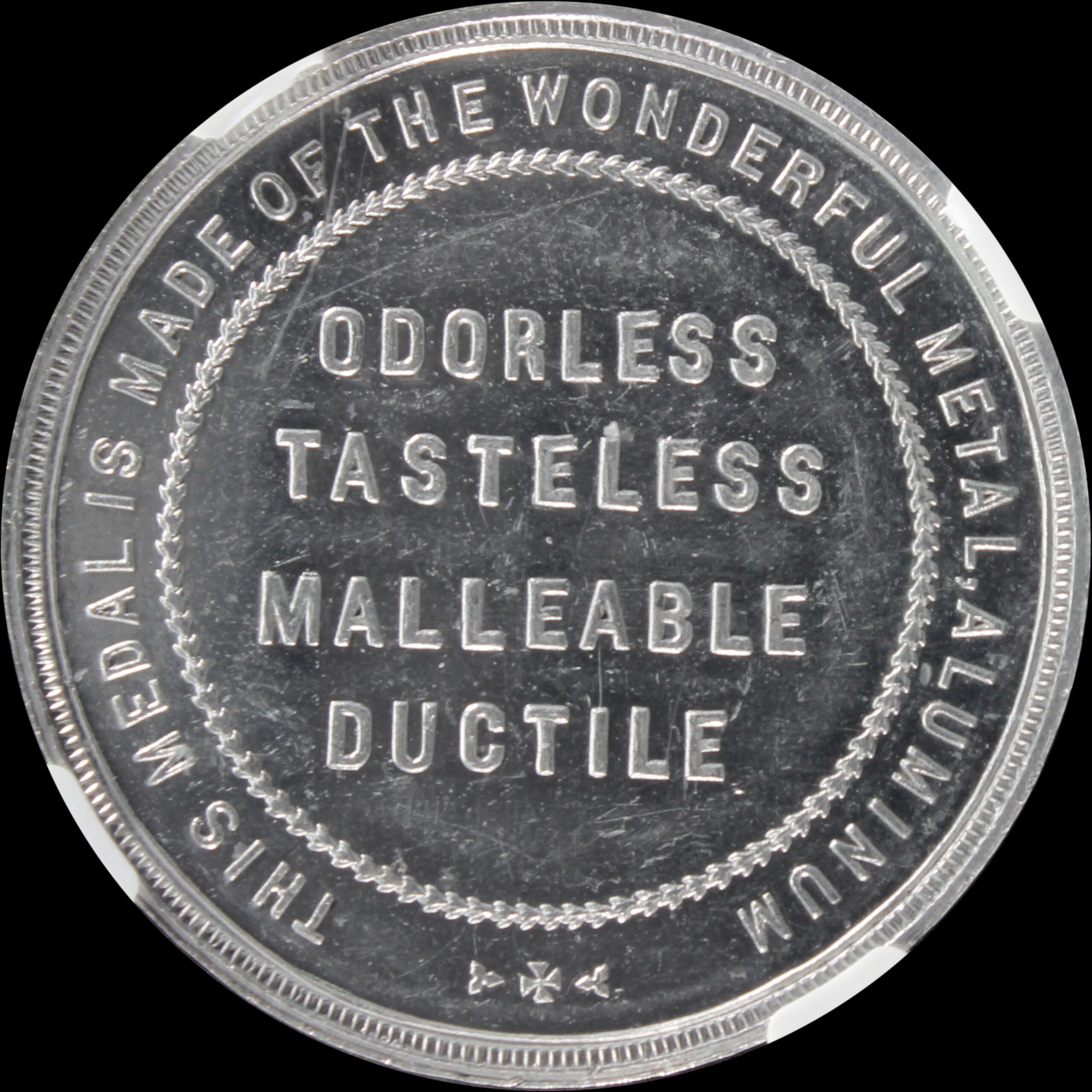 HK-171B 1893 Columbian Childs Large Administration Building / Wonderful Aluminum SCD – Plate Coin