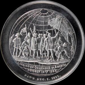 HK-174 1893 Columbian Souvenir World Globe SCD