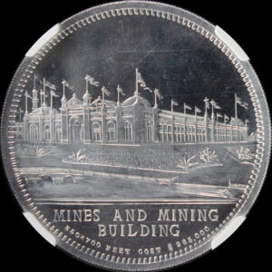 HK-183A 1893 Columbian Lauer U.S. Government & Mines and Mining Buildings SCD