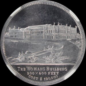 HK-192 1893 Columbian Lauer Machinery Hall & Woman’s Building SCD