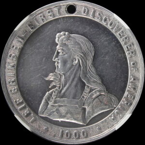 1893 Columbian Leif Erickson SCD – Plate Coin