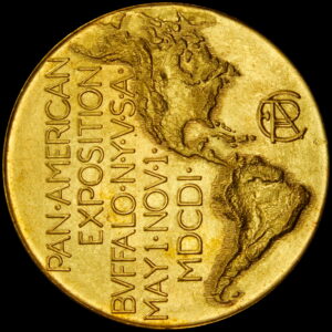 HK-289 1901 Pan-American Exposition Official SCD