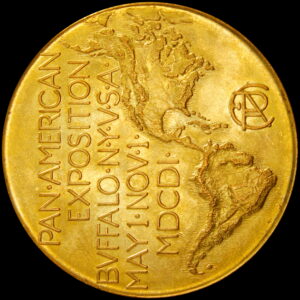 HK-289 1901 Pan-American Exposition Official SCD