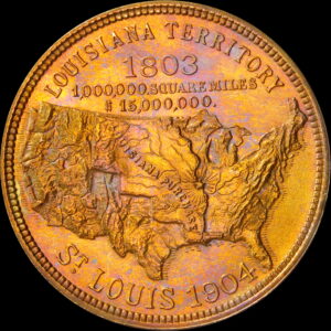 HK-302 1904 Louisiana Purchase Exposition Official SCD