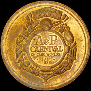 HK-464A 1933 Century of Progress A&P Carnival Cow SCD