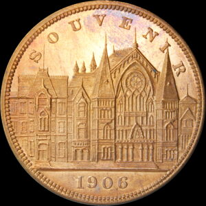 HK-652A 1906 Cincinnati Fall Festival Copper SCD