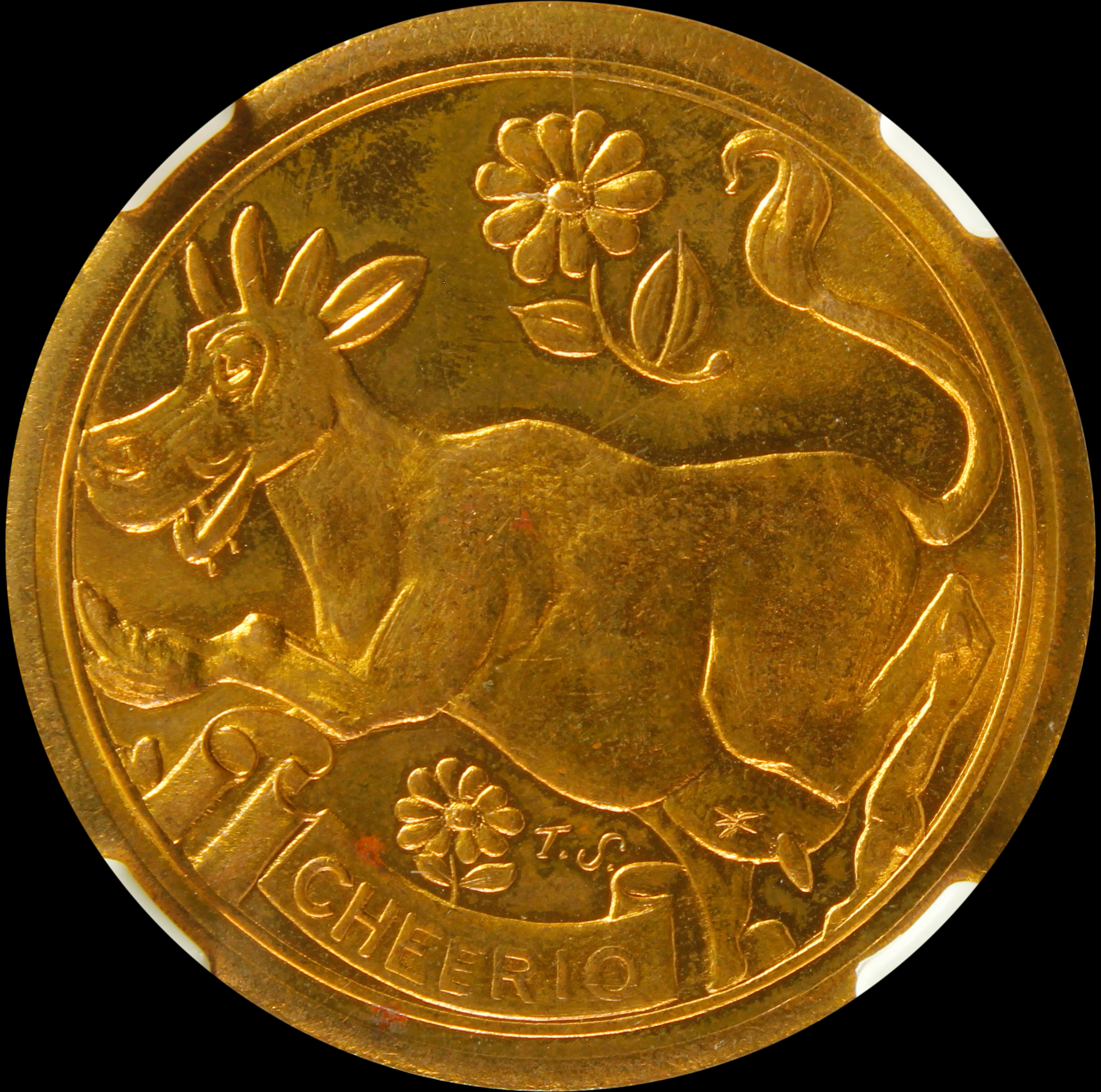 HK-464A 1933 Century of Progress A&P Carnival Cow SCD