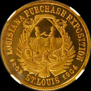 HK-313 1904 Louisiana Purchase Uncle Sam SCD