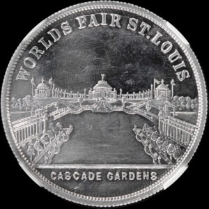 HK-316 1904 Louisiana Purchase Schwaab Cascade Gardens / Government SCD