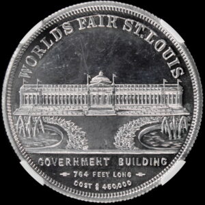 HK-316 1904 Louisiana Purchase Schwaab Cascade Gardens / Government SCD