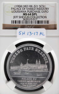 HK-321 1904 Louisiana Purchase Schwaab Industries / Transportation & Art SCD