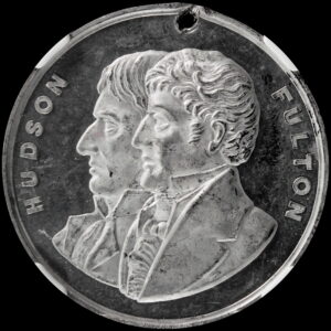 HK-382 1909 Hudson-Fulton Conjoined Busts SCD