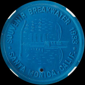 HK-687 1933 Santa Monica Breakwater Blue Anodized Aluminum SCD