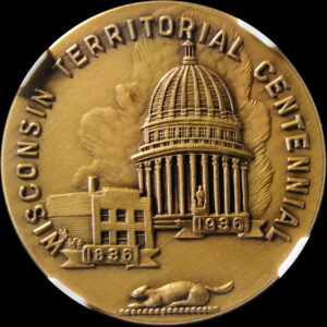 HK-696 1936 Wisconsin Territory Centennial SCD