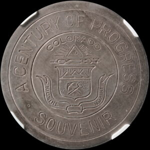 HK-868 1933 Century of Progress Colorado Type II SCD