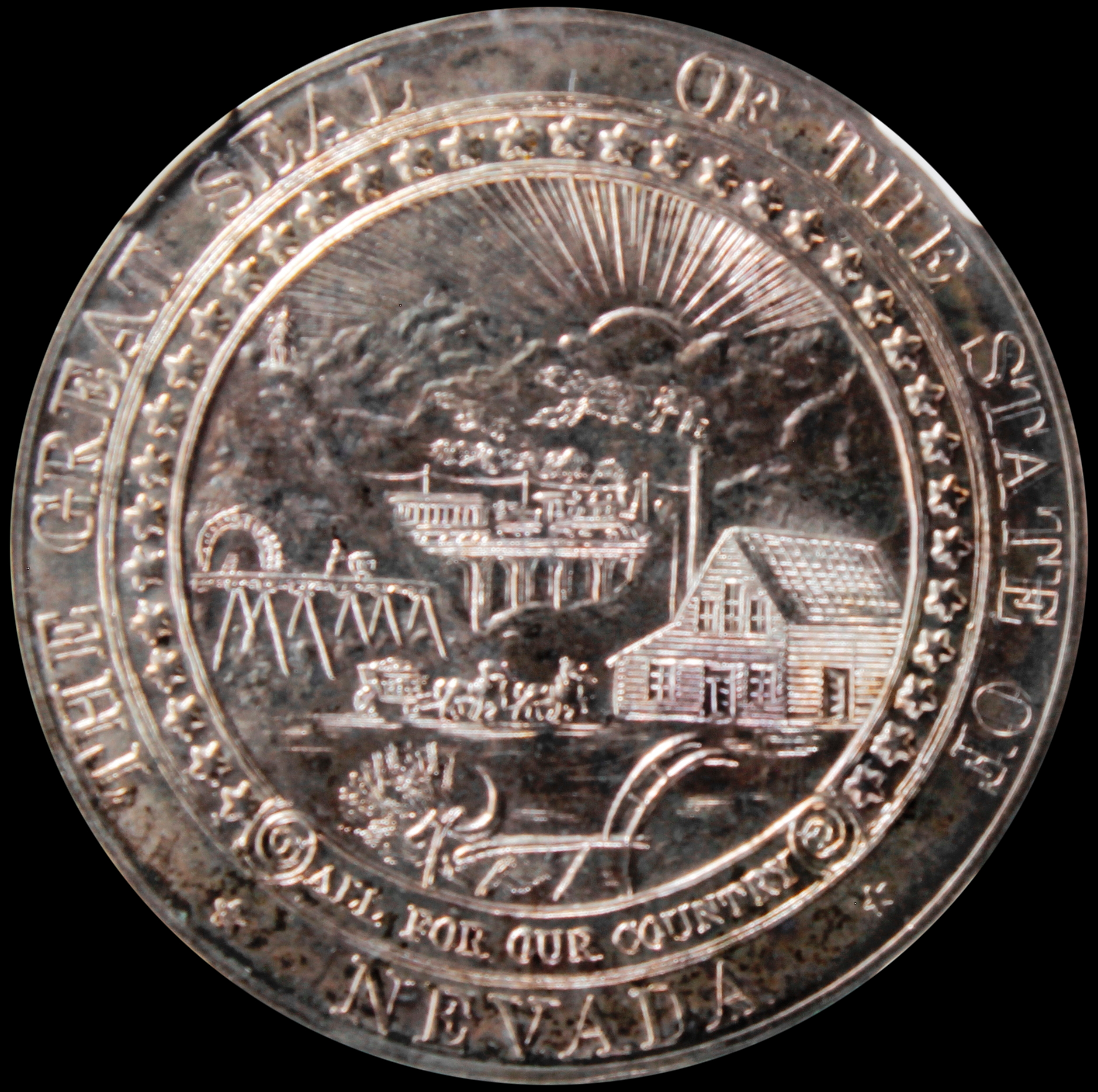 HK-552 1959 Nevada Silver Centennial SCD – Silver