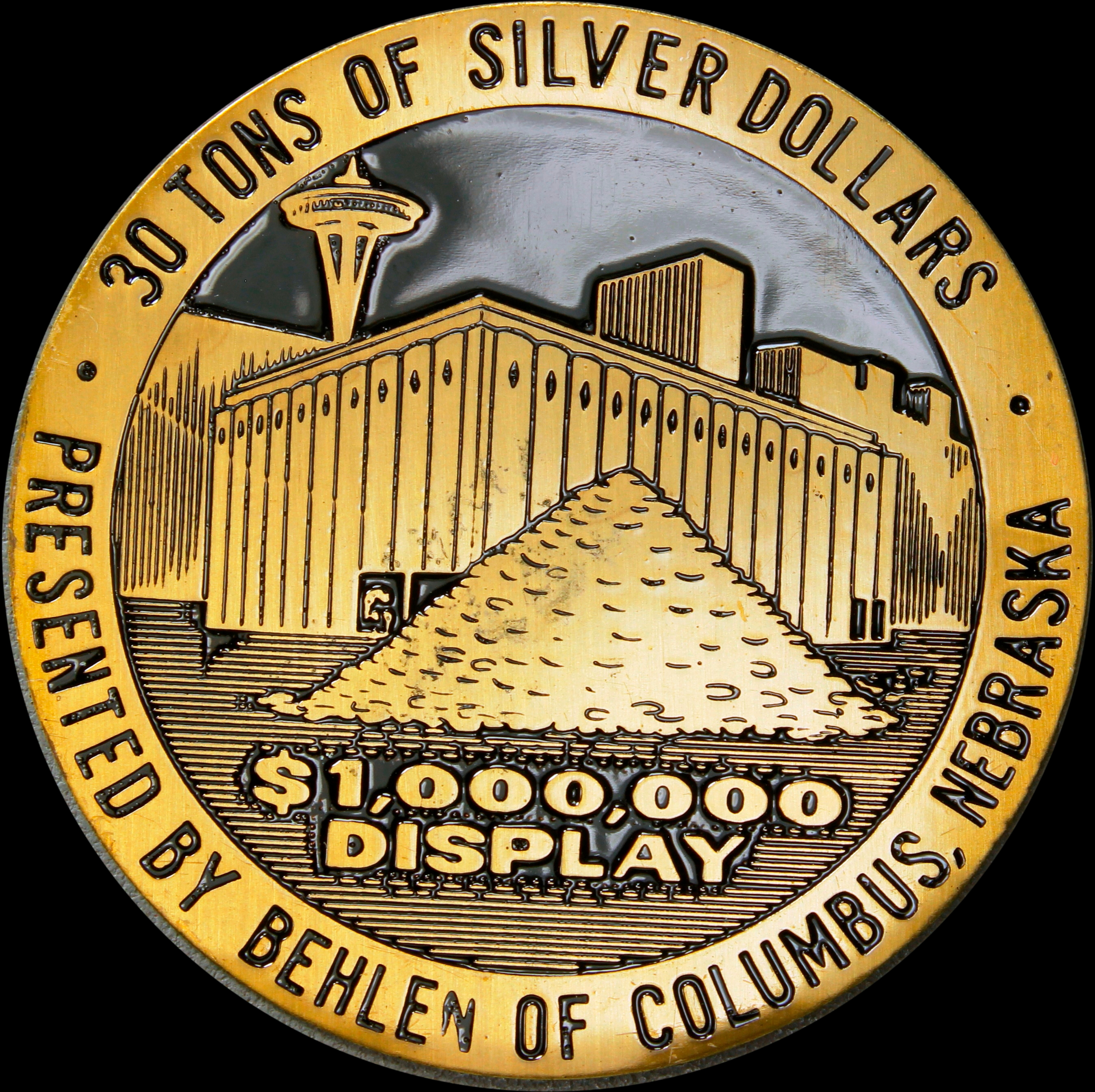 1962 Century 21 30 Tons of Silver Million Dollar SCD