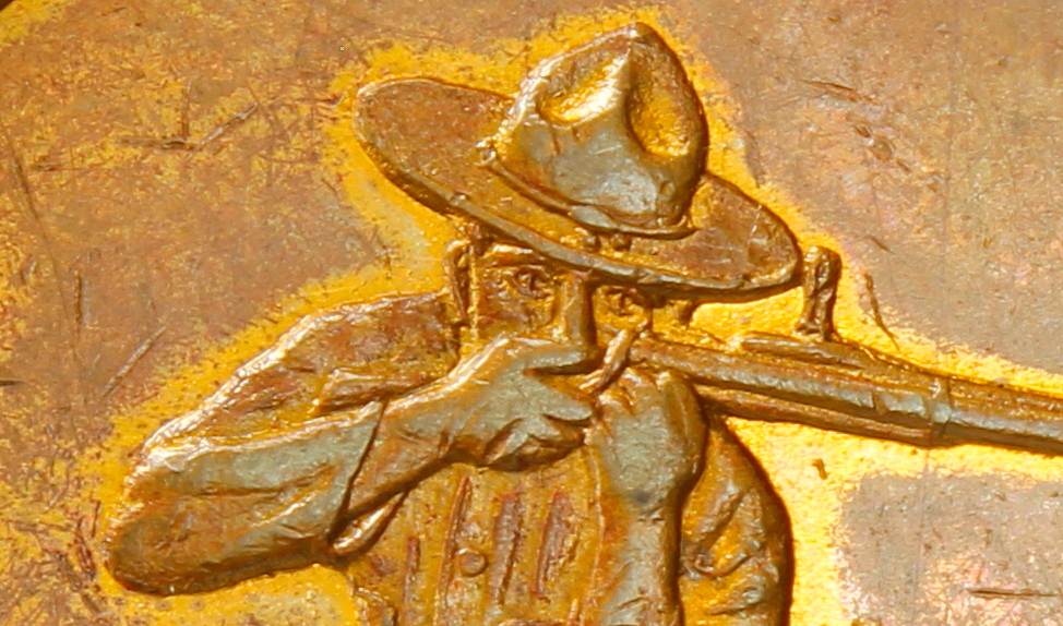 HK-893A 1918 Service with American Army in France SCD