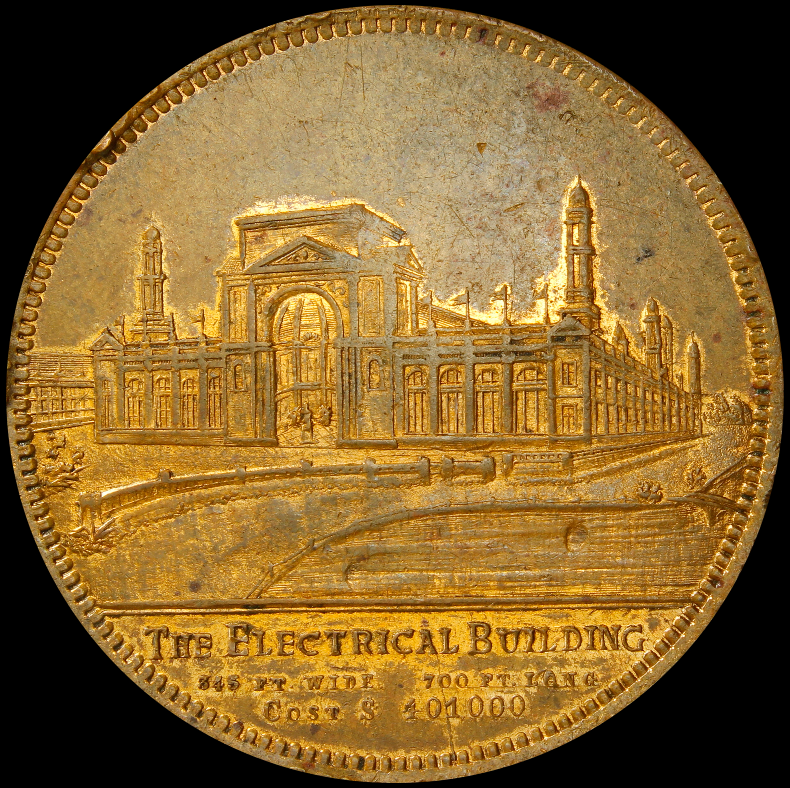 HK-188 1893 Columbian Lauer Electrical Building SCD