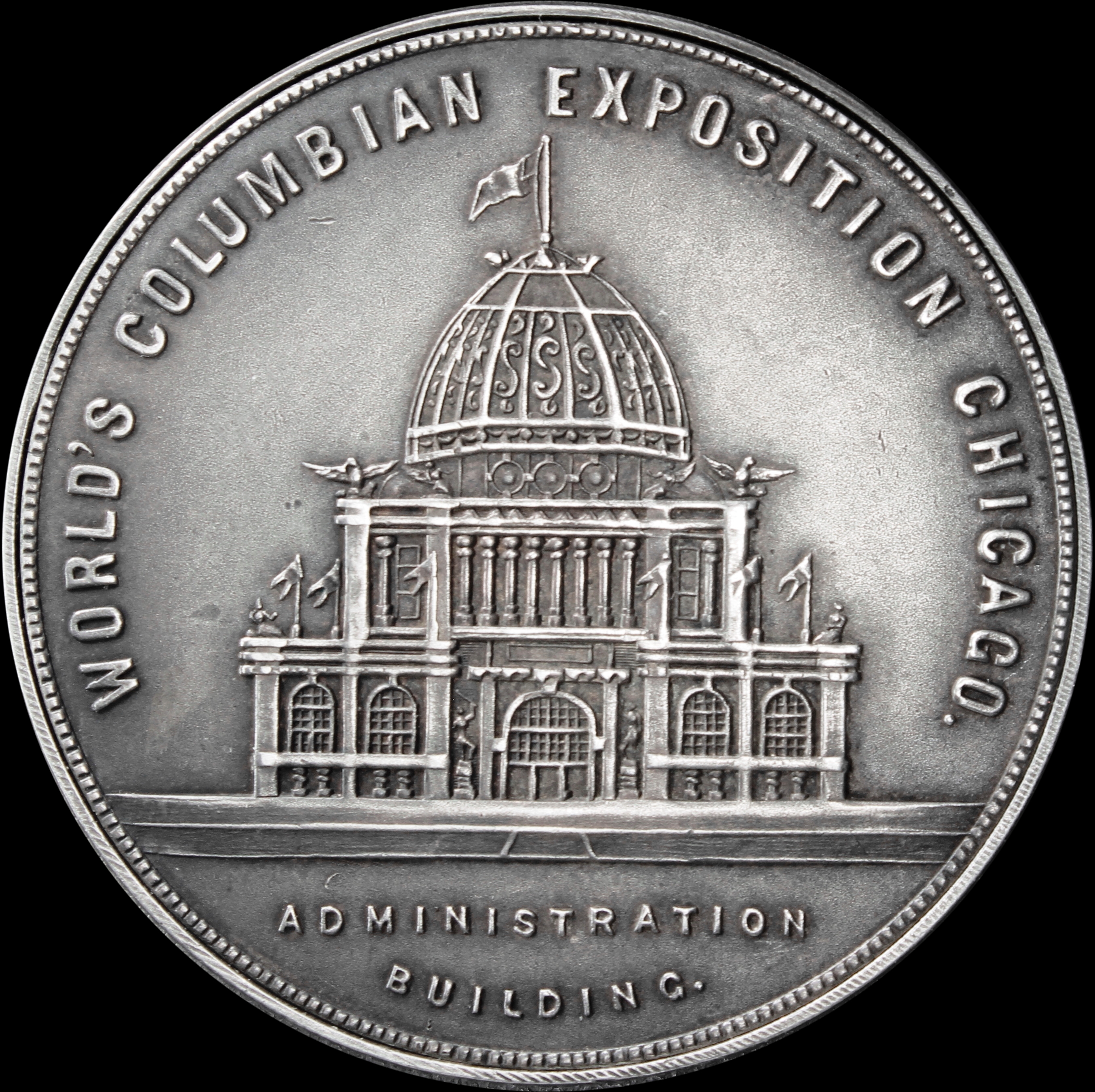 1893 Columbian Christopher Columbus Box Dollar with Shields SCD