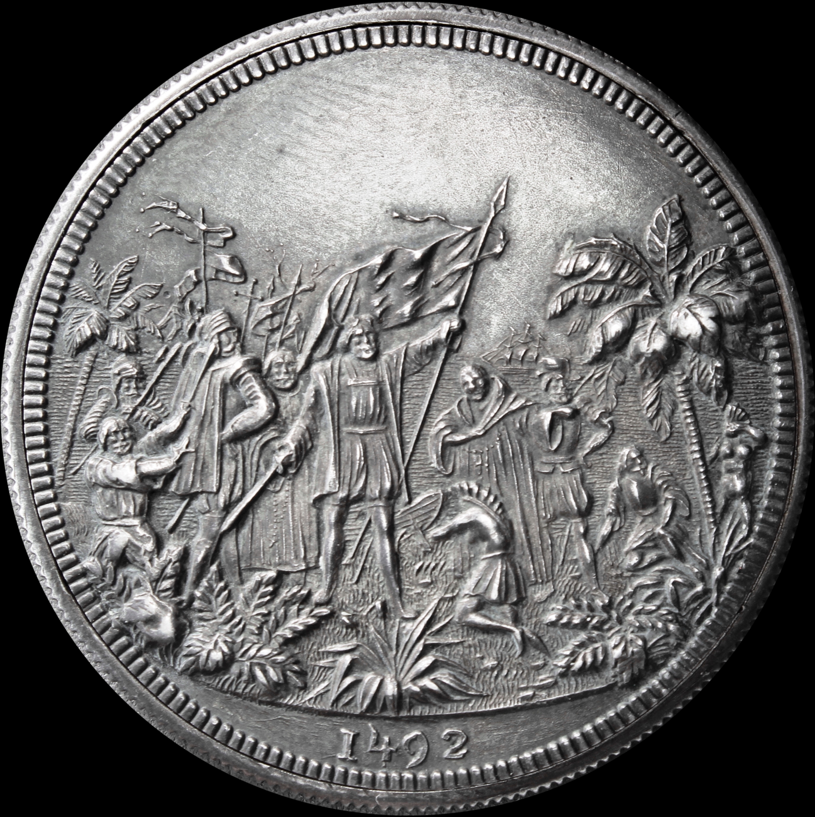 1893 Columbian Columbus Administration Building Box Dollar SCD