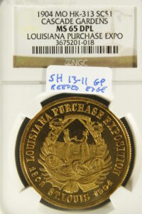 HK-313 1904 Louisiana Purchase Uncle Sam SCD