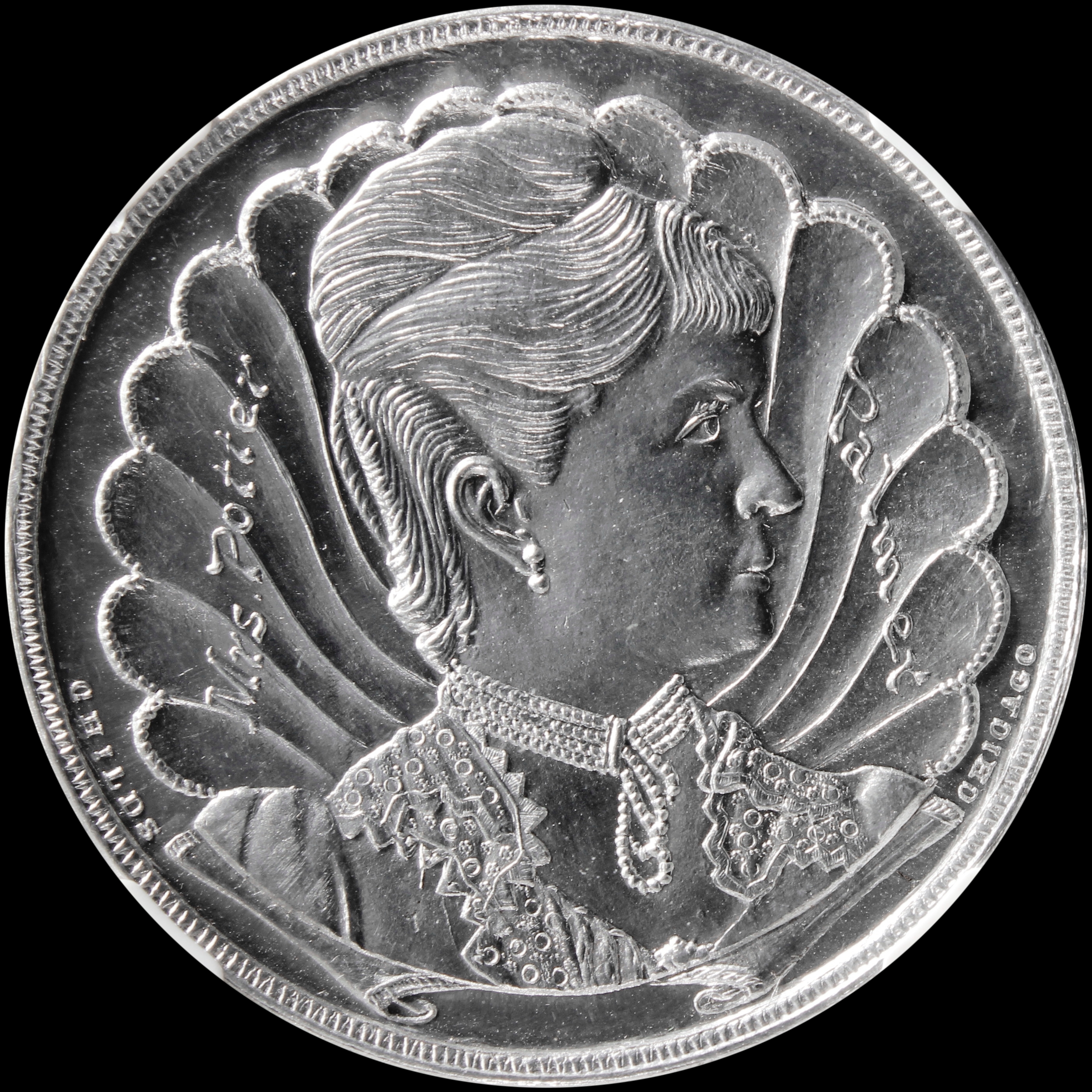 HK-243A 1893 Columbian Board of Lady Managers No Fan SCD