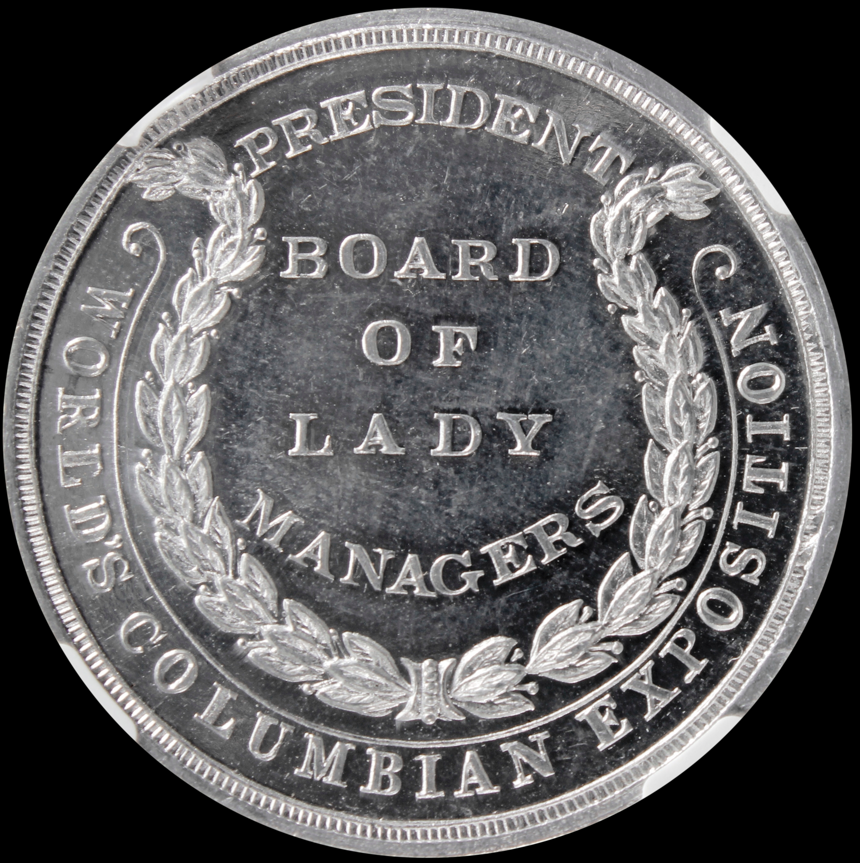 HK-243A 1893 Columbian Board of Lady Managers No Fan SCD