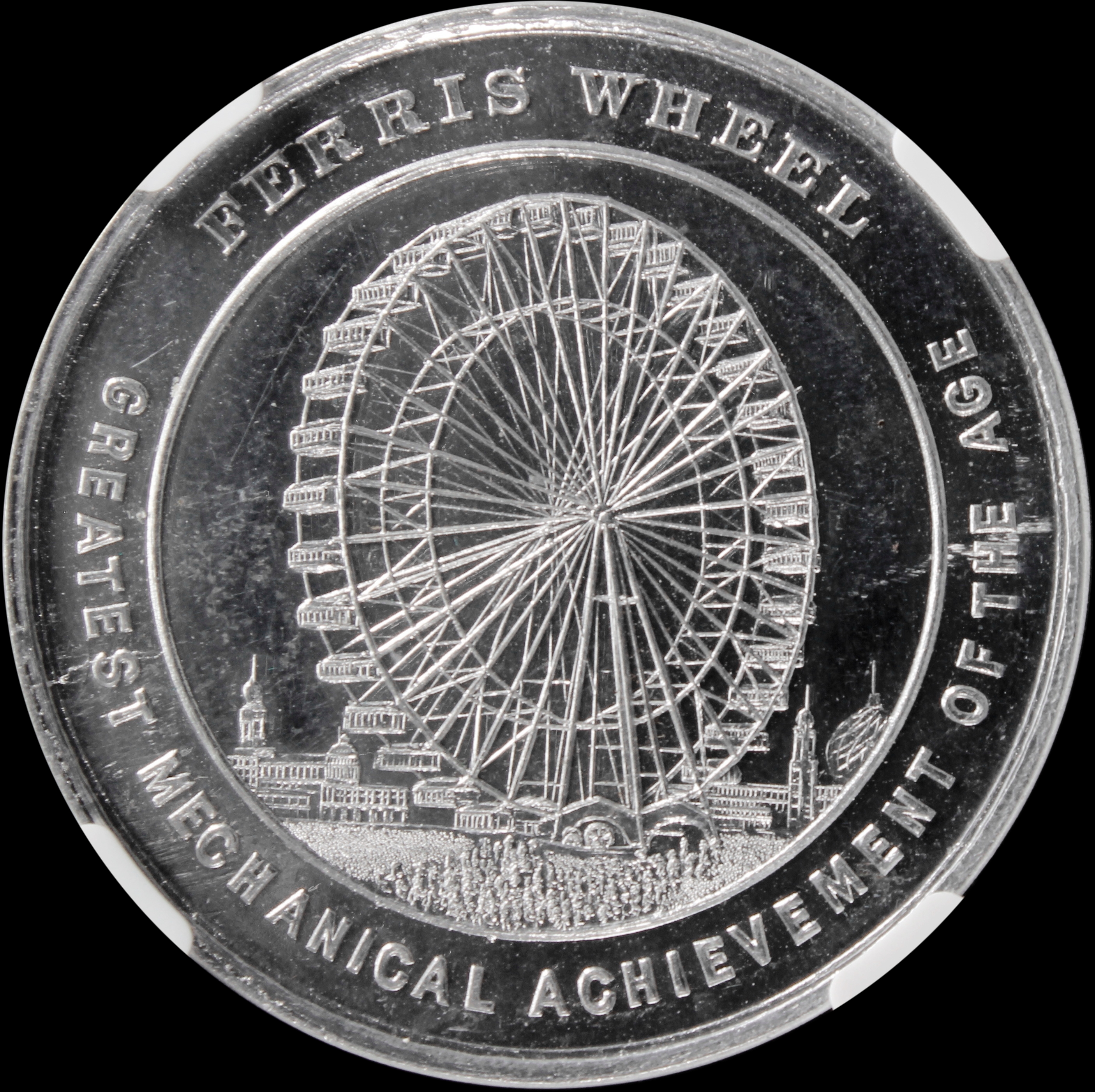 HK-170 UNL 1893 Columbian Ferris Wheel and Columbus SCD