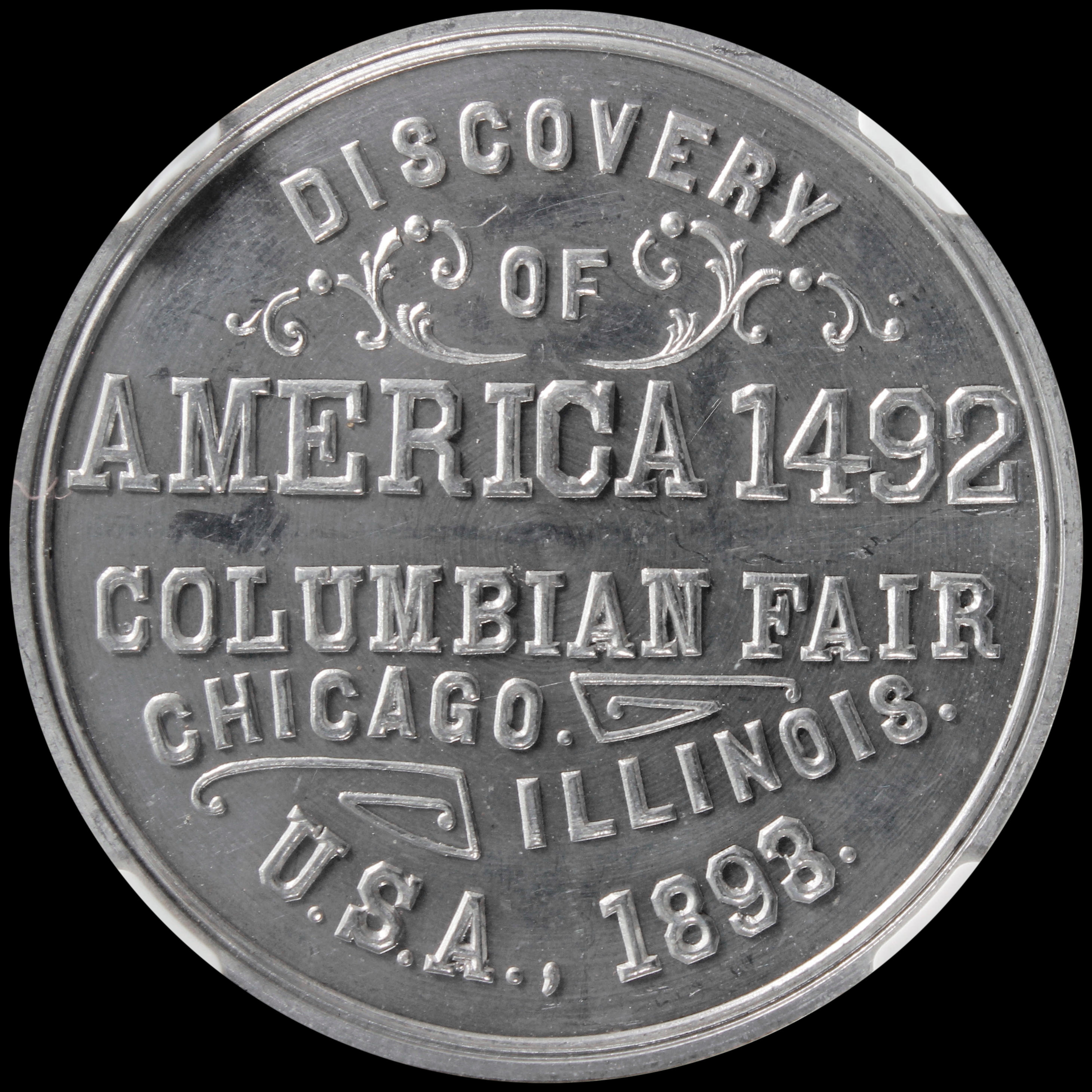 HK-158 1892 Columbian Childs Landing of Columbus / Discovery of America Legend SCD