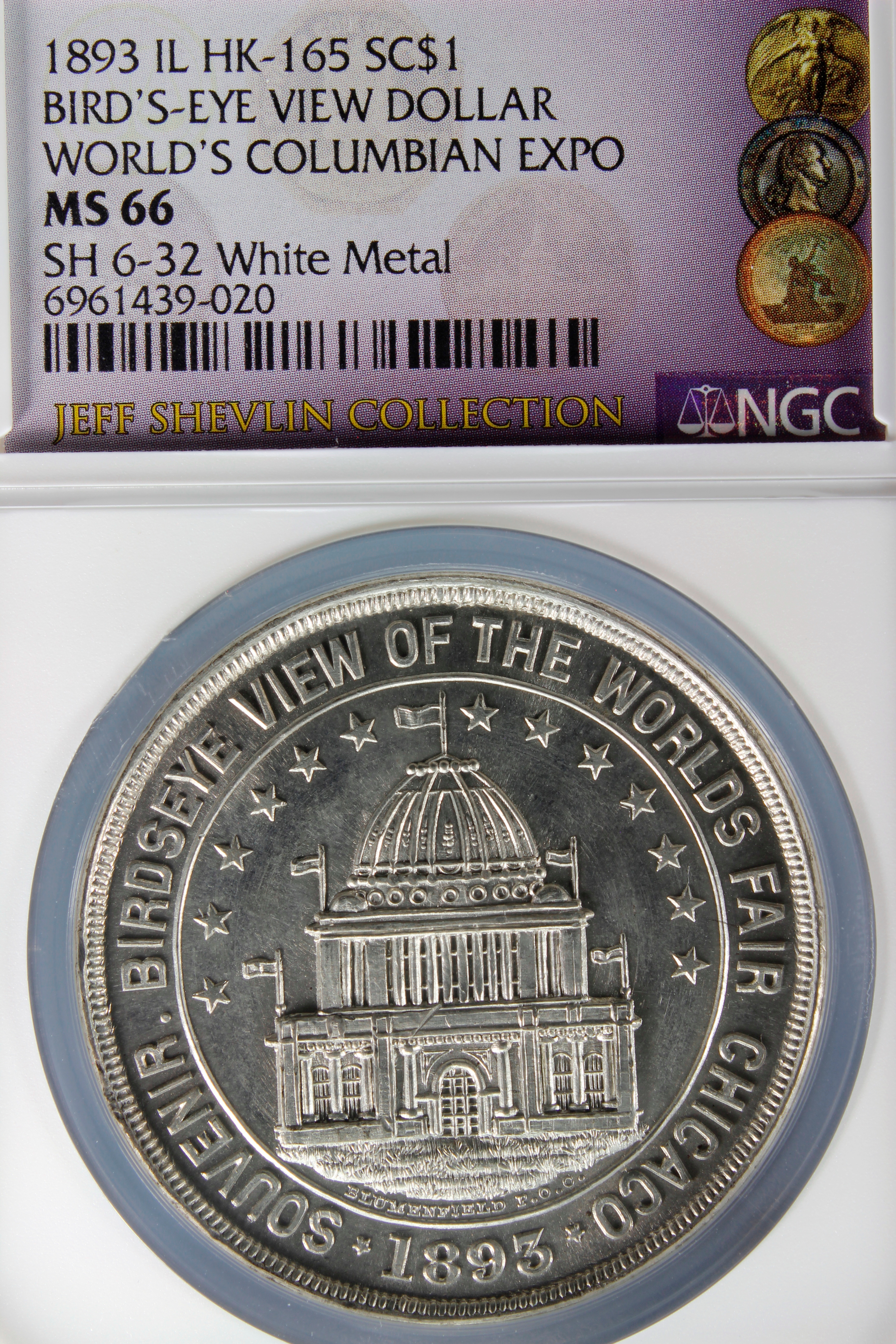 HK-165 1892 Columbian Not a Birdseye View Landing SCD