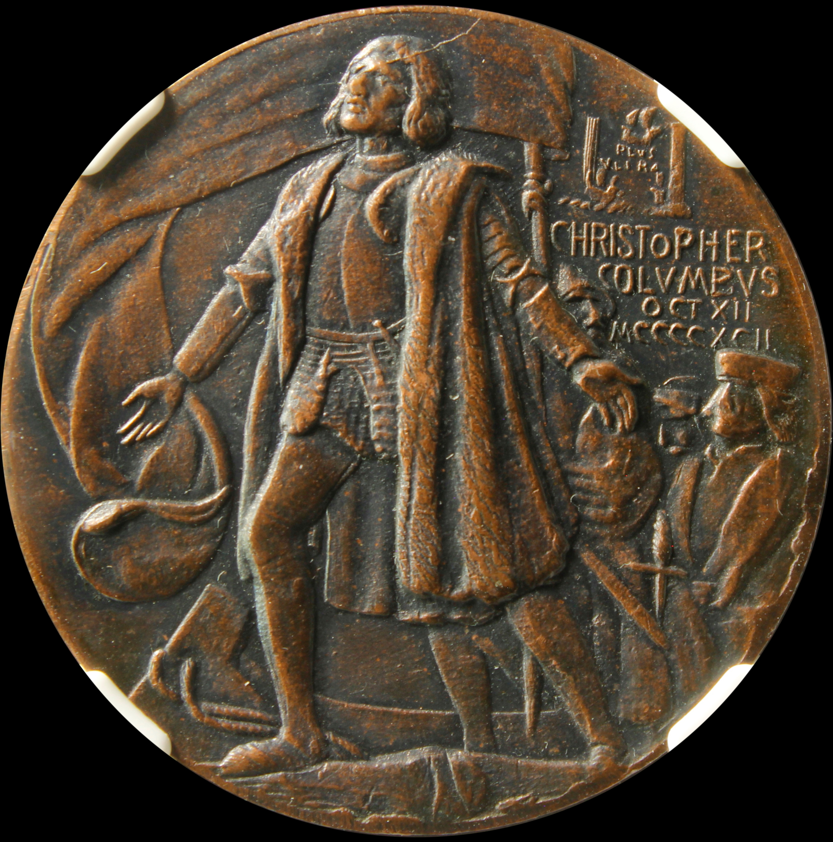 HK-223 1893 Columbian Saint-Gaudens & Barber SCD – Chas. Emmerich variety