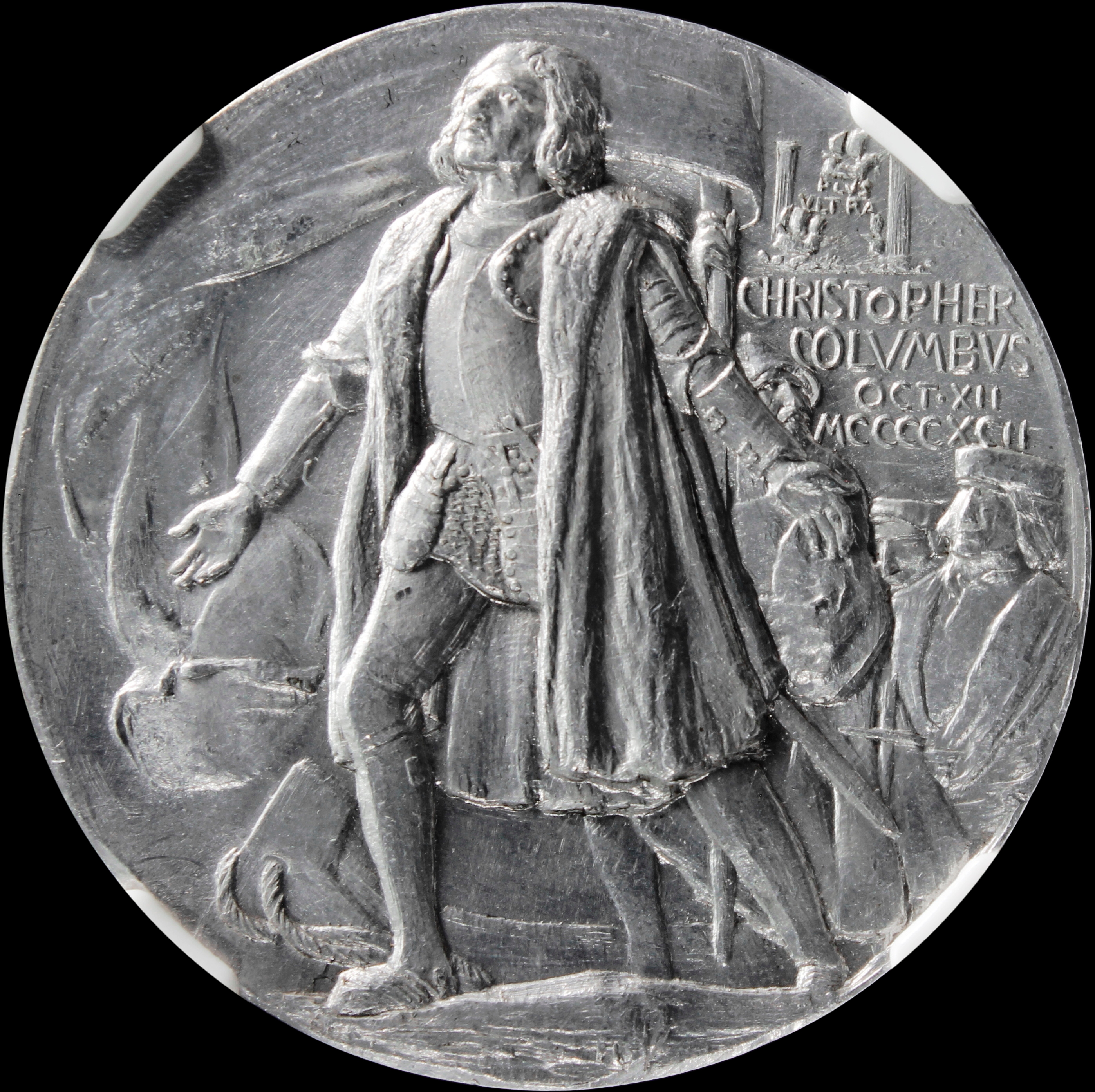 HK-223A 1893 Columbian Saint-Gaudens & Barber SCD – Aluminum variety