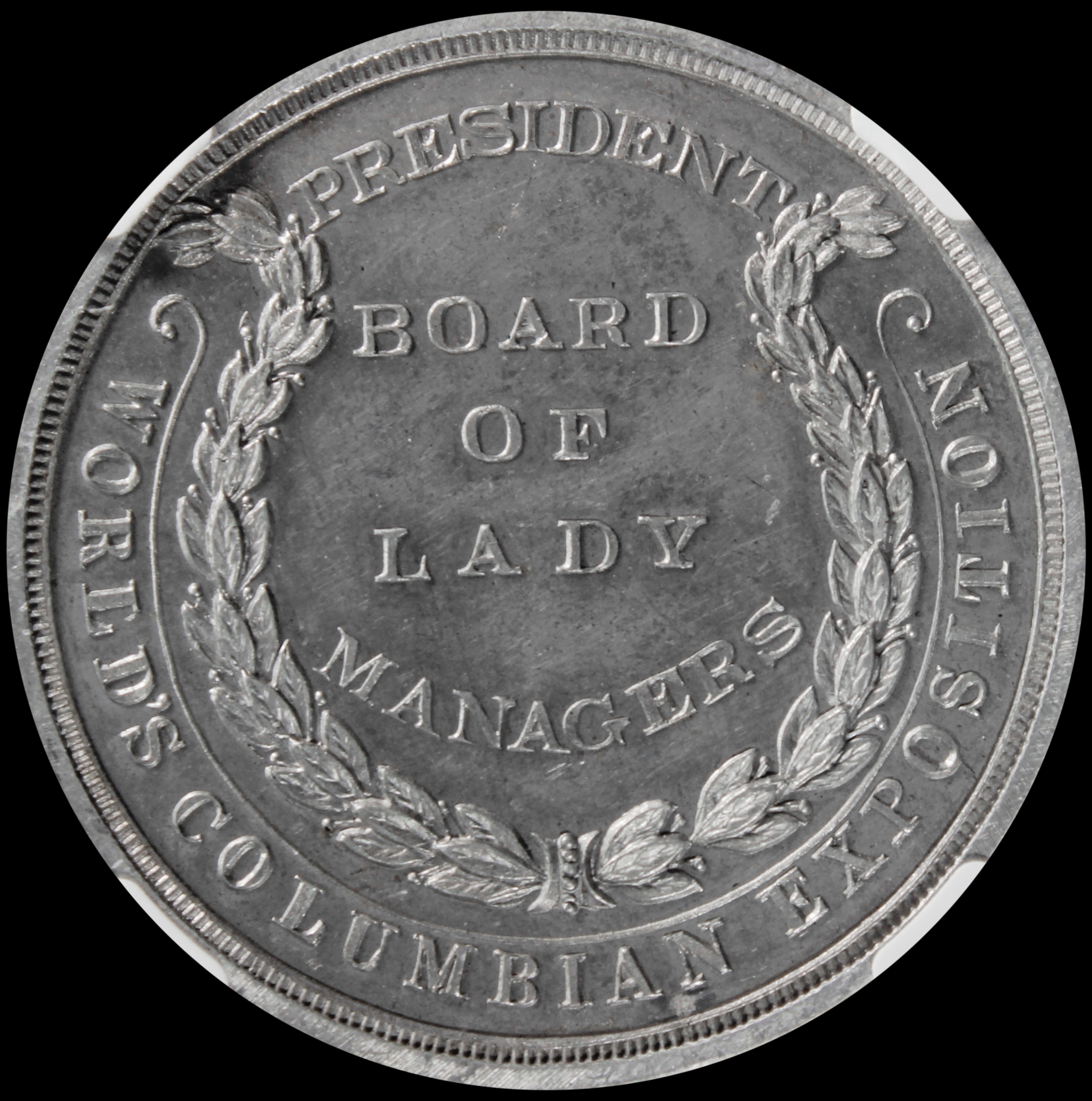 HK-243C 1893 Columbian Board of Lady Managers No Fan SCD