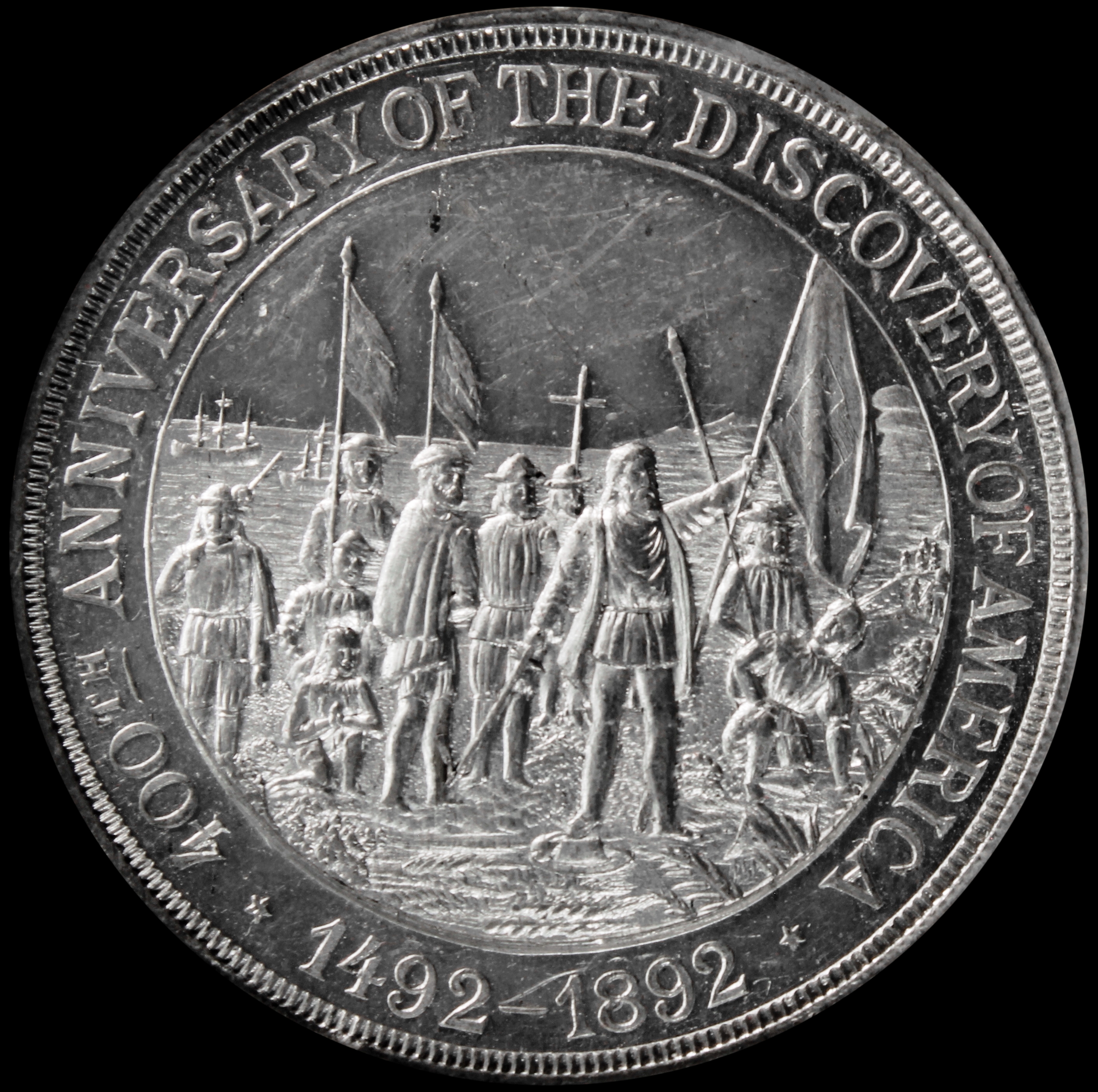 1892 Columbian Columbia Standing / Anniversary of Discovery of America SCD