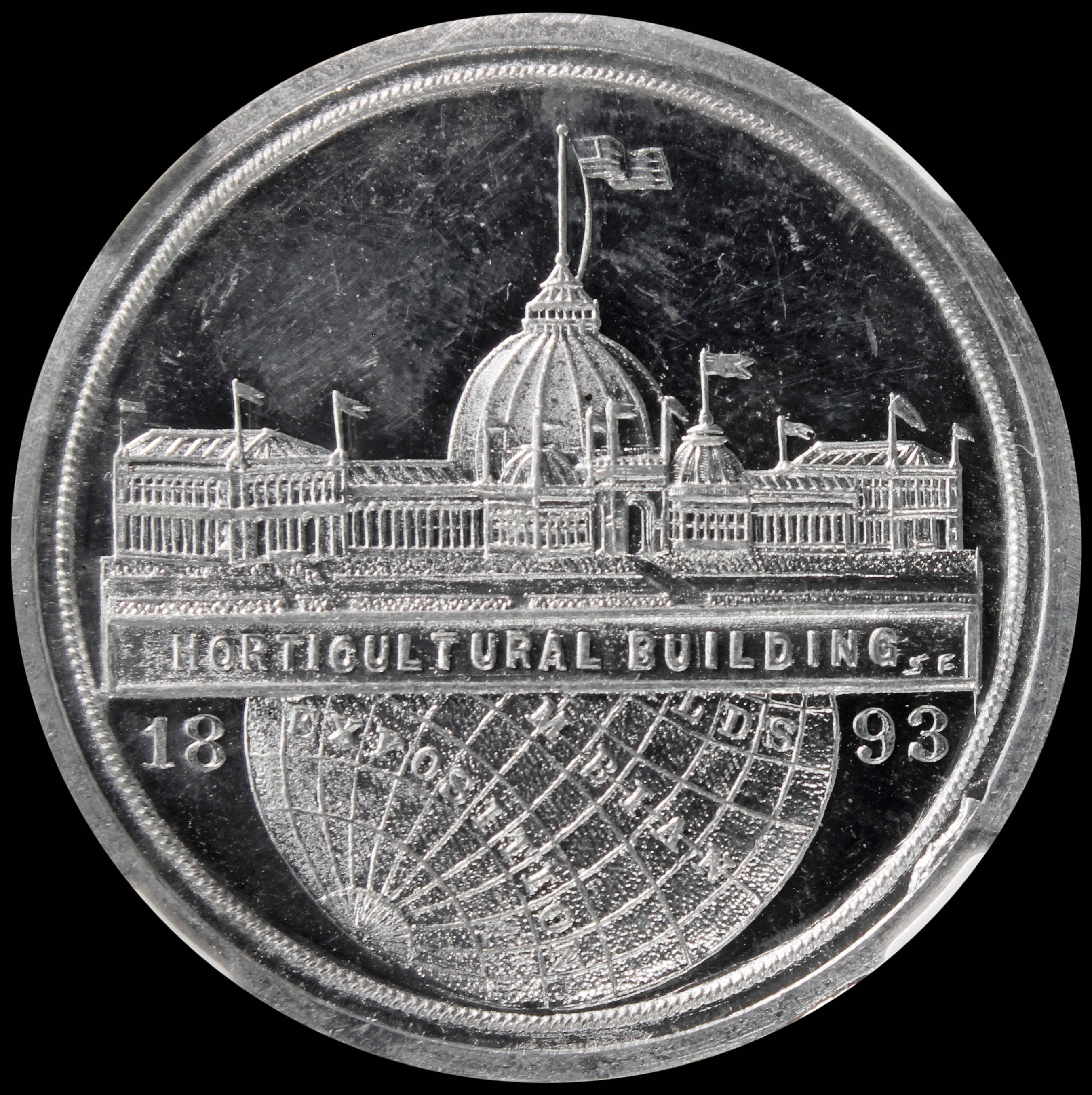 1893 Columbian Childs Horticultural Building / Ornate Aluminum SCD
