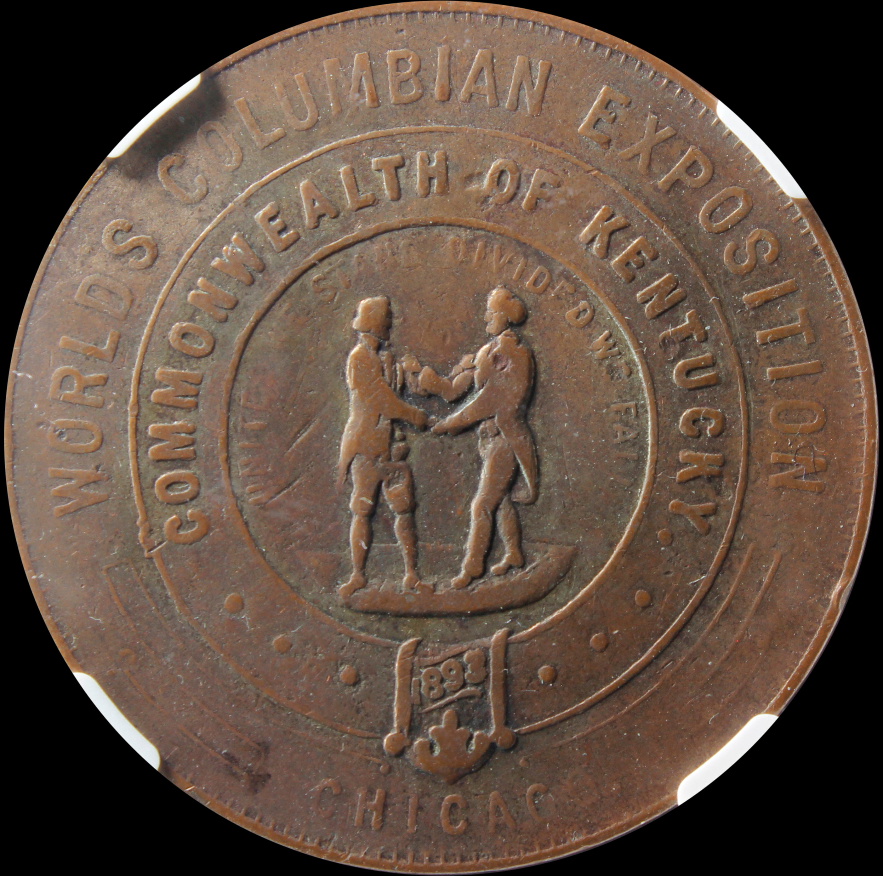 HK-212 1893 Columbian Childs Kentucky State SCD