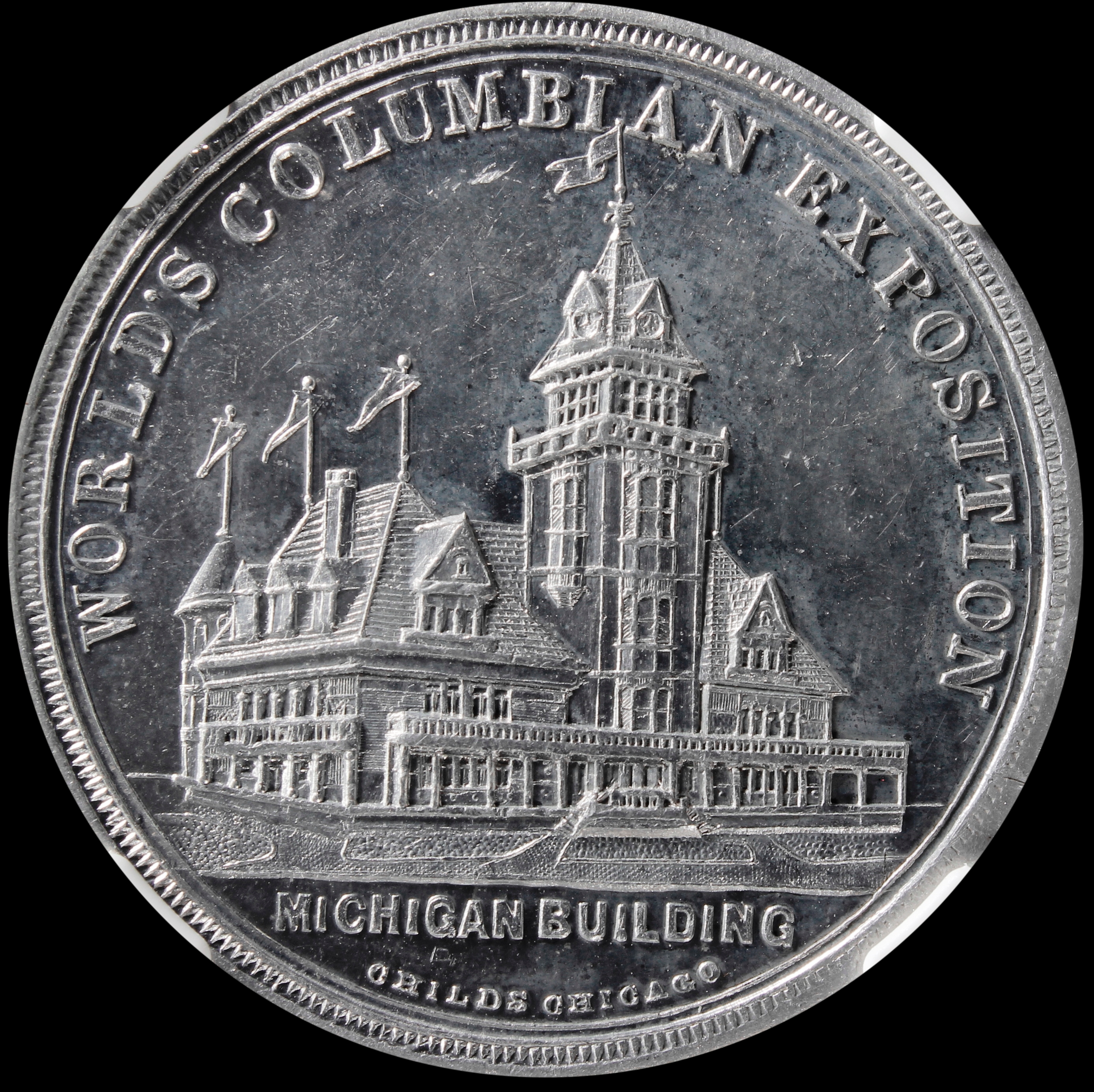 HK-214 1893 Columbian Childs Michigan State Board of Directors SCD