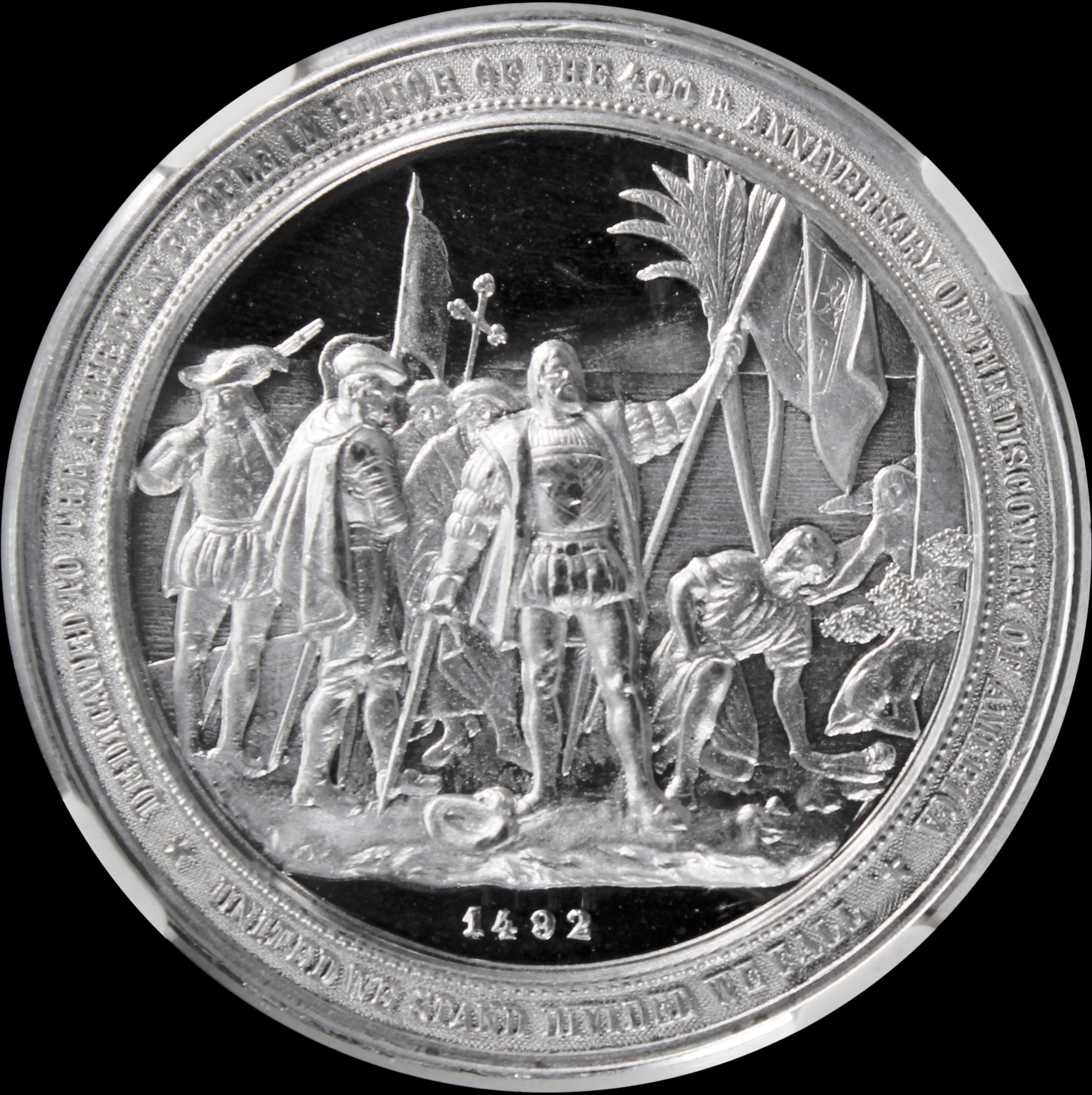 HK-222 1893 Columbian Exposition Liberty Head High Relief SCD