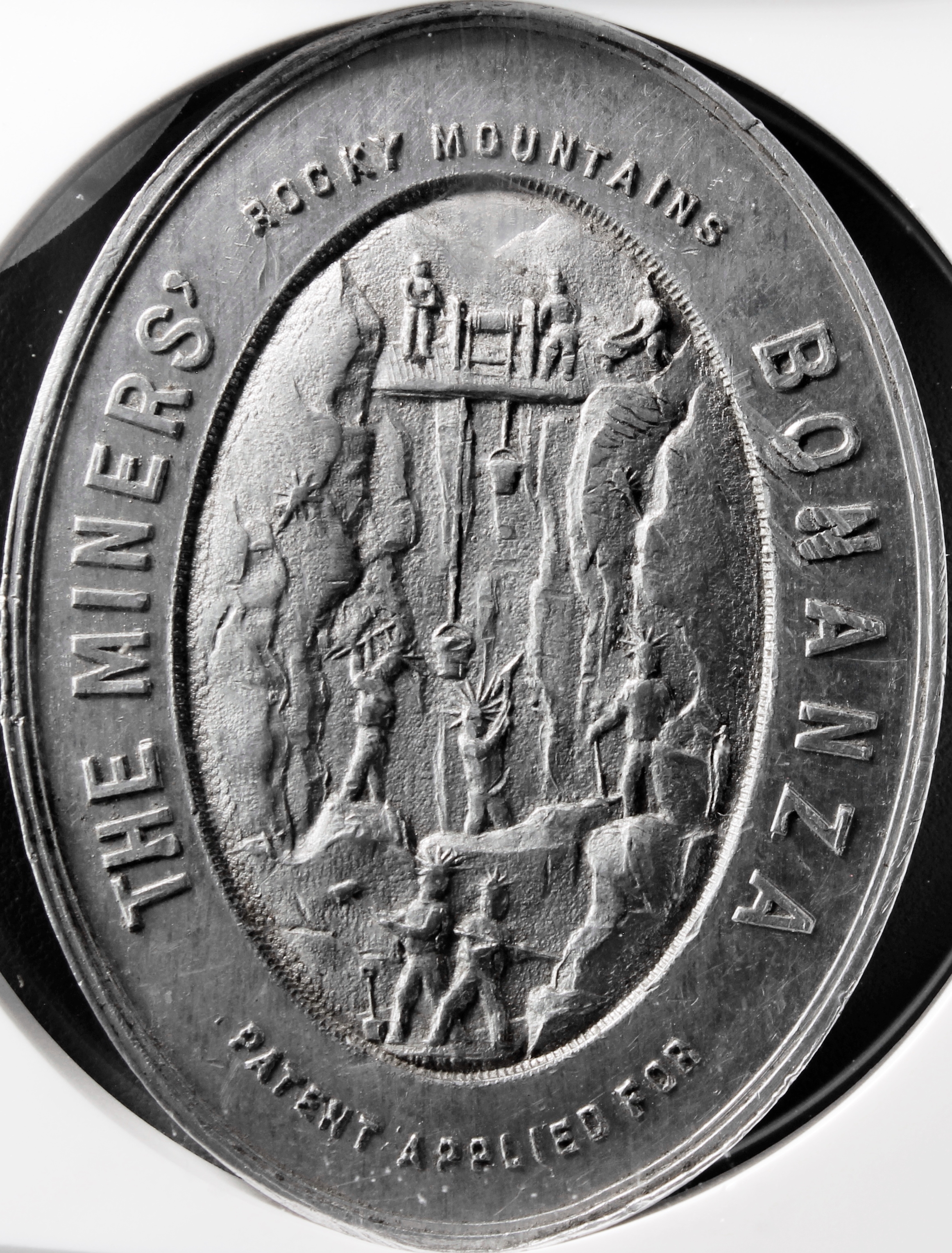 HK-229 1893 Columbian Oval the Miner’s Bonanza Long Rays SCD