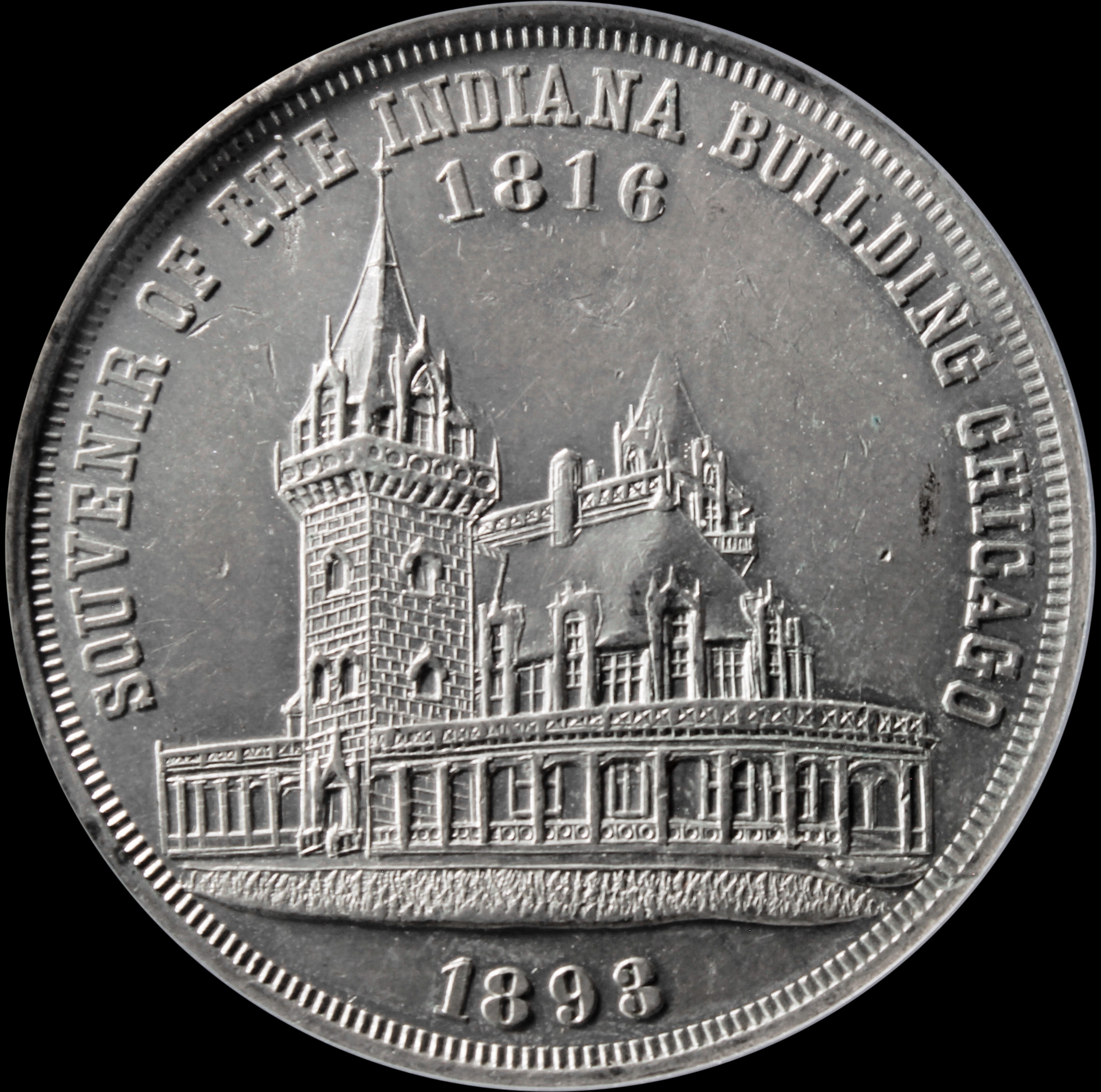 1893 Columbian Indiana State Building SCD