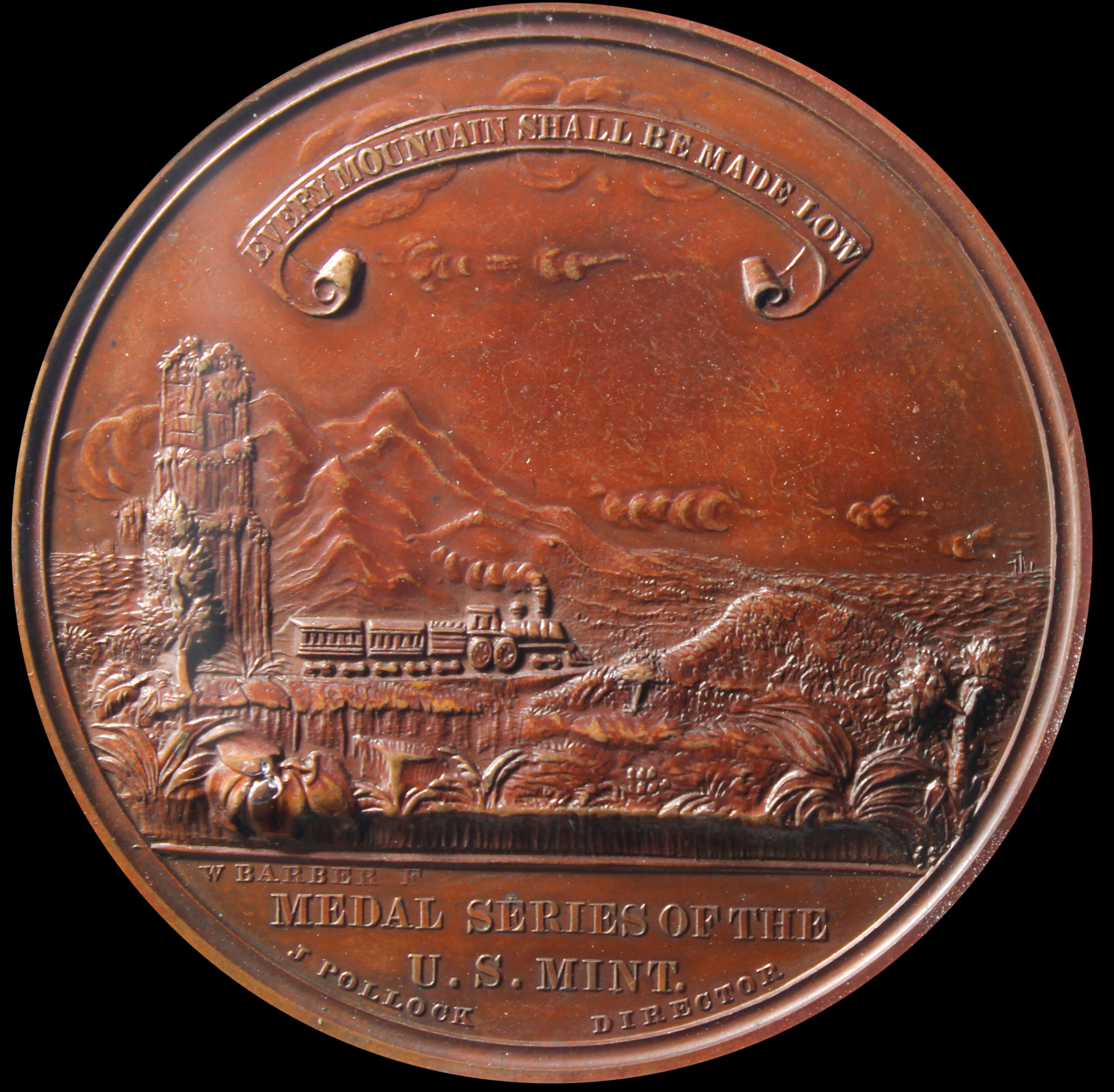 HK-12 1869 Pacific Railway Completion SCD