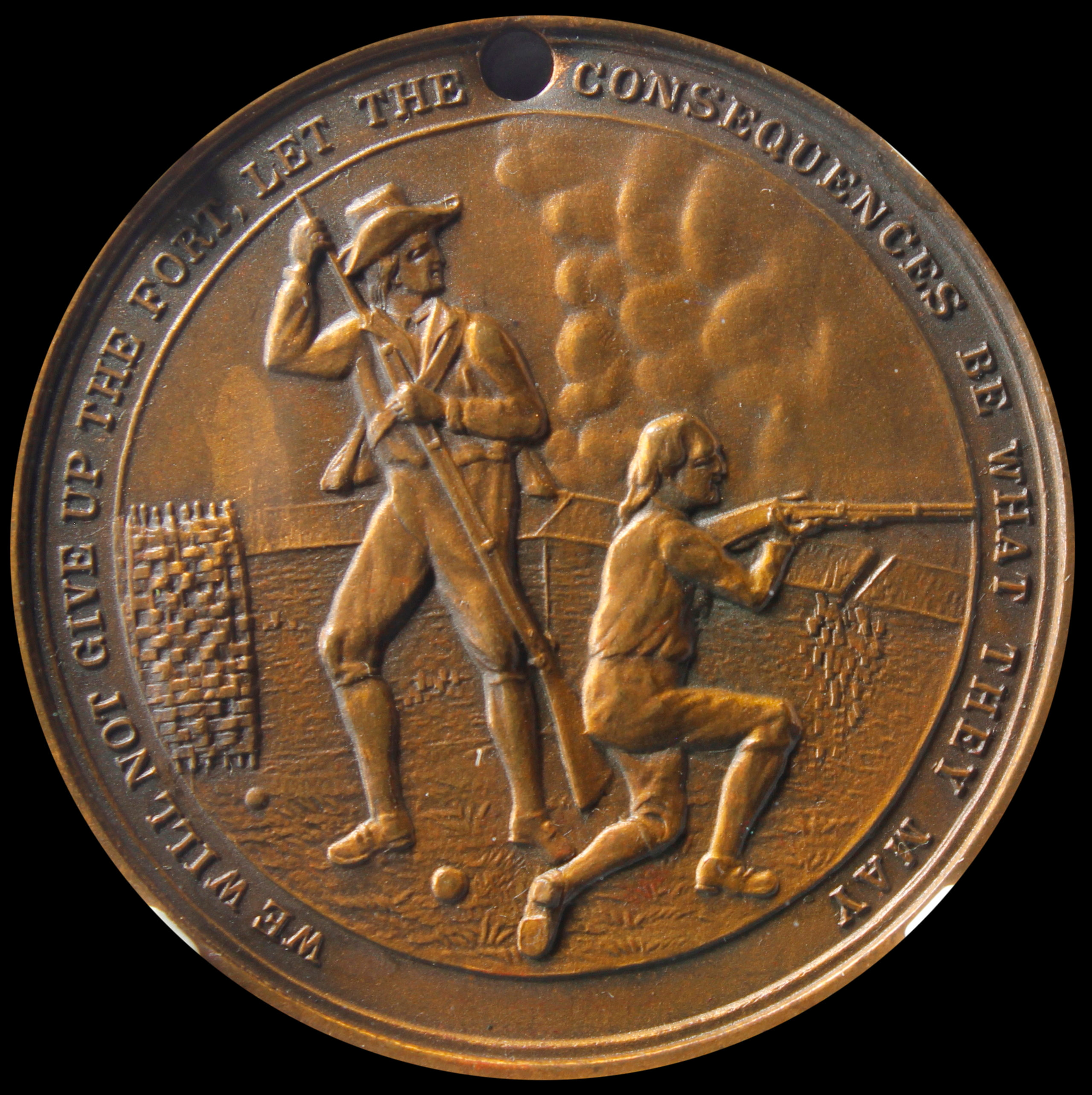 HK-125B UNL 1931 Battle of Groton Heights SCD – 1931 restrike