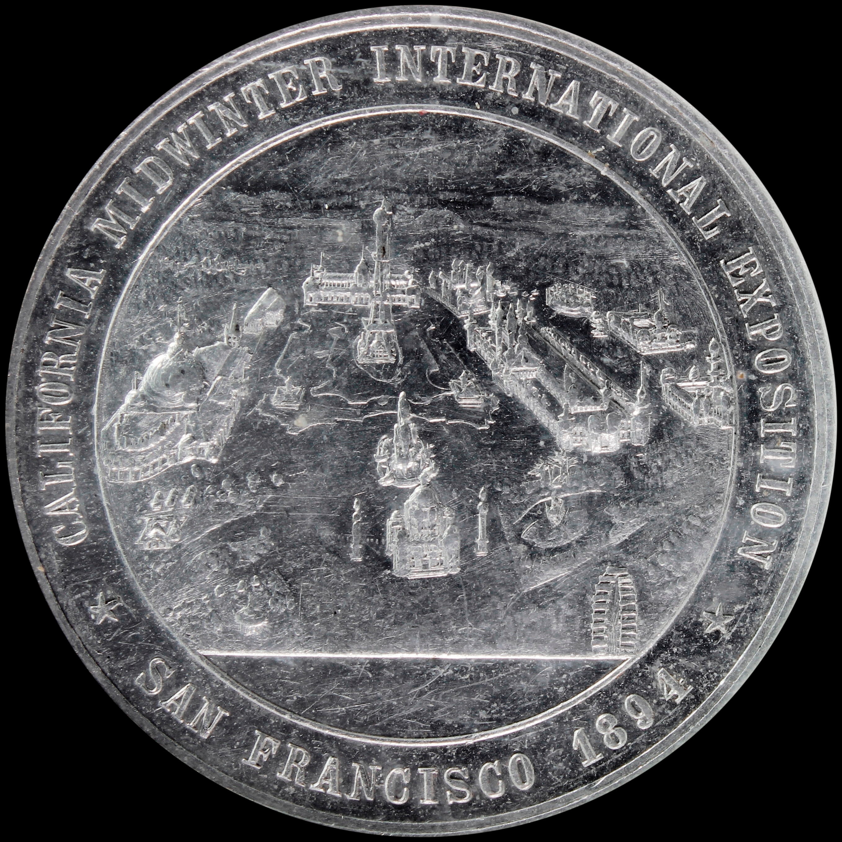 HK-250 1894 Midwinter Exposition View / Golden Gate SCD